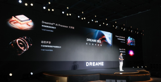 ni LED 追觅电视首次亮相就放大招！麻将胡了试玩无开机广告+Aura Mi(图5)